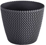 Vazonas Prosperplast 160/S433, plastikinis, Ø 15.7 cm, juodas kaina