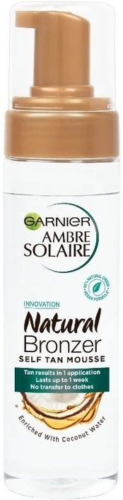 Savaiminio įdegio putos Garnier Natural Bronzer, 200 ml