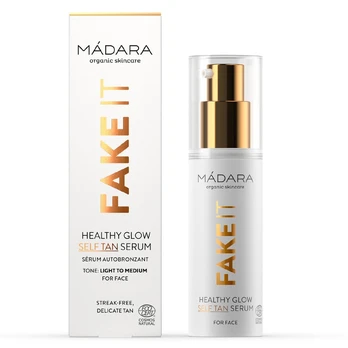 Savaiminio įdegio serumas Madara Fake It, 30 ml