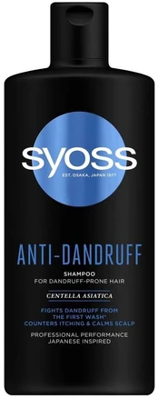 Šampūnas Syoss Anti-Dandruff, 440 ml kaina