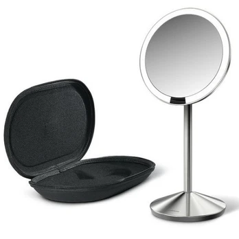 Veidrodis Simplehuman ST3004, su apšvietimu, pastatomas, 14.5 cm x 29.8 cm