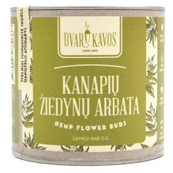 Kanapių žiedų arbata