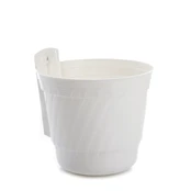 Vazonas Uniplastex UDBS18, plastikinis, Ø 18 cm, baltas kaina