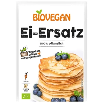 Kiaušinių pakaitalas, ekologiškas