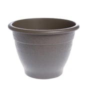 Vazonas Plasticotto, plastikinis, Ø 22 cm, rudas kaina