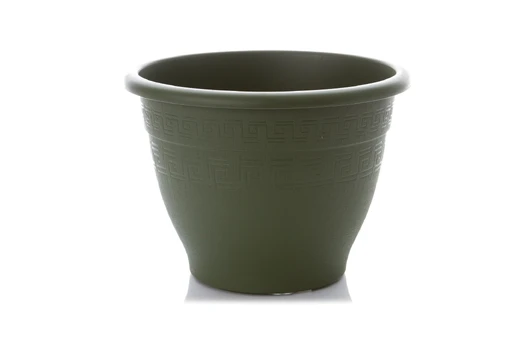 Vazonas Plasticotto, plastikinis, Ø 22 cm, žalias