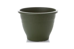 Vazonas Plasticotto, plastikinis, Ø 22 cm, žalias kaina