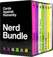 Kortos Spilbræt Cards Against Humanity Nerd Bundle, EN kaina