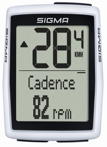 Dviračių kompiuteris Sigma BC 12.0 COMP307, plastikas, balta
