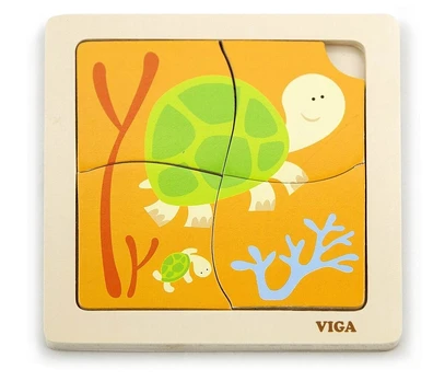 Dėlionė VIGA Handy Flat Puzzle