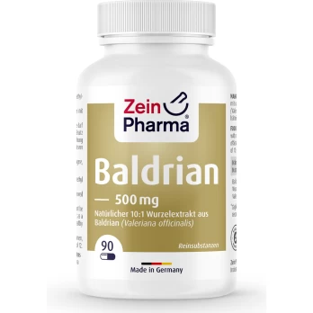 Valerijonų ekstraktas 500 mg.