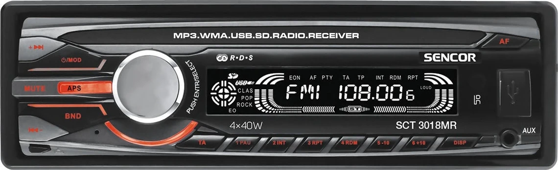 Automobilinė magnetola Sencor SCT 3018MR