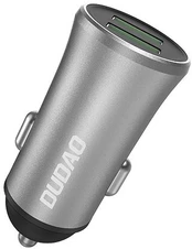 Įkroviklis Dudao Universal Smart Car Charger, 2 x USB, sidabro