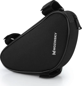 Dviračio krepšys Wozinsky Bicyle Frame Bag WBB11BK, poliesteris, juoda