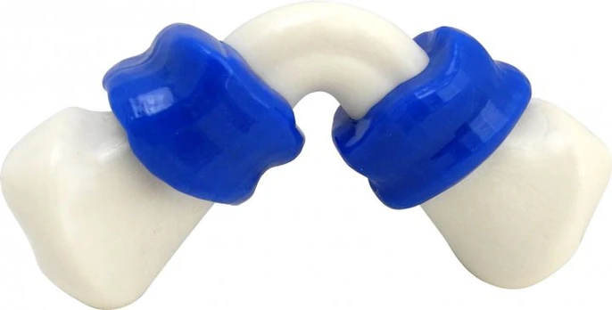 Žaislas šuniui Gimborn Interactive Beef Bone 80794, 12.5 cm, mėlynas/baltas