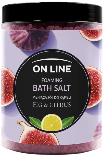 Vonios druska Forte Sweeden On Line Fig & Citrus, 1200 g