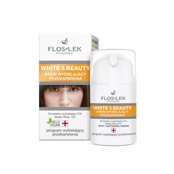 Veido kremas Floslek White & Beauty, 50 ml, moterims