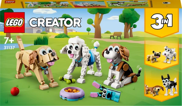 LEGO Creator 31137 Žavūs šunys