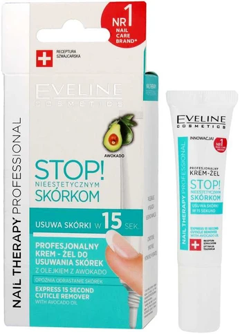 Profesionali odelių šalinimo priemonė Eveline Nail Therapy Professional, 12 ml