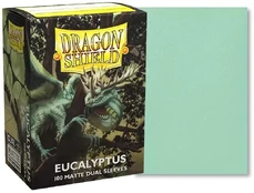Dragon Shield standartinės matinės dvigubos įmautės – Eukaliptas, 100 vnt kaina