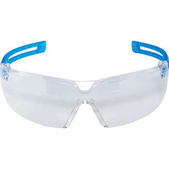 Protective glasses with temples