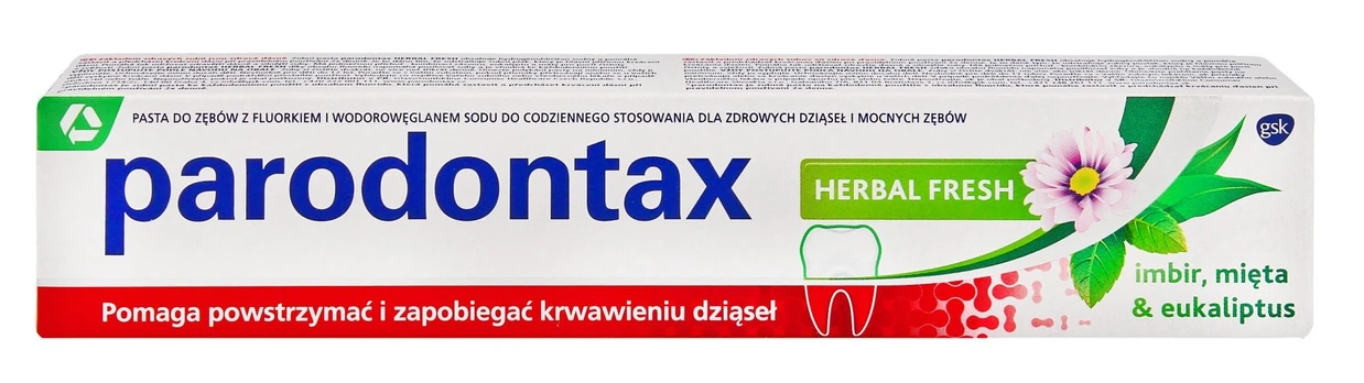Dantų pasta Parodontax Herbal Fresh, 75 ml