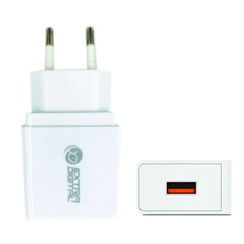 Adapteris Extra Digital SC230174, USB 3.0, balta, 18 W