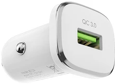 Įkroviklis Borofone BZ12A Car Charger, USB, balta