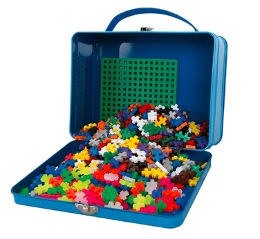 Konstruktorius Dante Plus-Plus Blue Metal Case 014-7002, plastikas