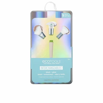 Šepetėlių rinkinys Ecotools Interchangeables Blush + Glow, 5 vnt.