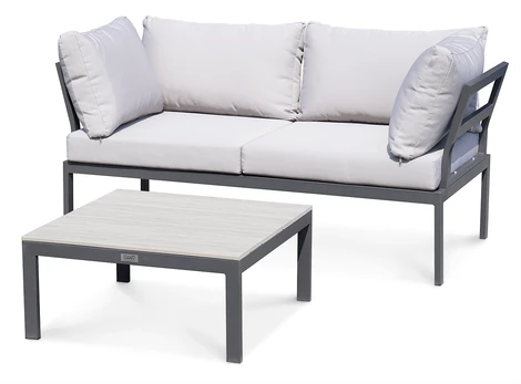 Lauko baldų komplektas JAVA, Light Grey