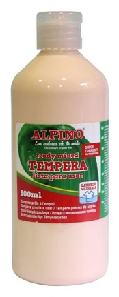 Guašas (tempera) ALPINO 500ml light salmon