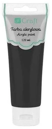 Akriliniai dažai 120ml, LAMP BLACK
