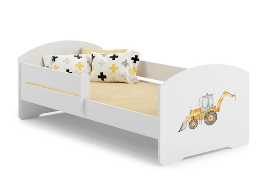 Vaikiška lova LUK Bar Tractor, 160x80 cm