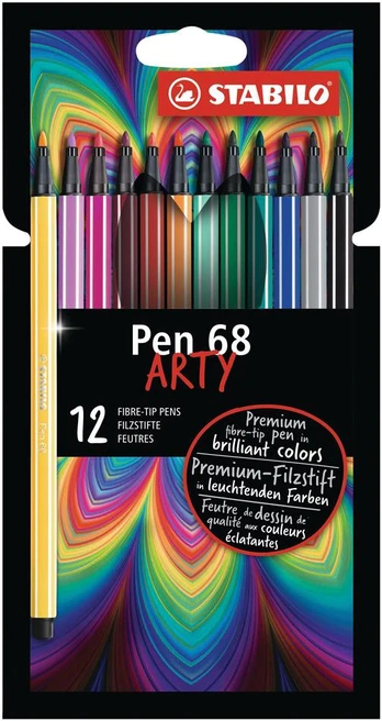 Flomasteriai PEN 68 ARTY, 12 sp.