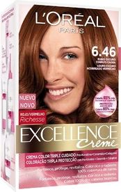 Plaukų dažai L´Oréal Paris Excellence Intense, Rubio, 4.46 kaina