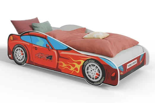 Vaikiška lova Car, 160x80 cm