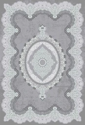Kilimas Domoletti 7742C_C4736, pilkas, 300 cm x 200 cm kaina