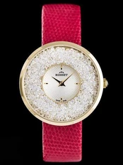 MOTERIŠKAS LAIKRODIS BISSET BSAE04 - red (zb541c) kaina