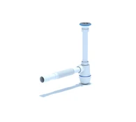 Sifonas praustuvui Ani Plast, 32 mm, balta kaina