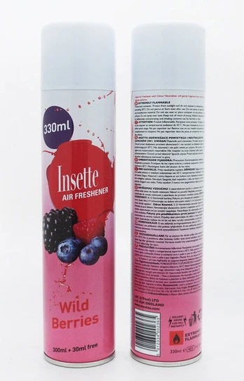 Oro gaiviklis INSETTE 2 in 1 Wild Berries, 350 ml