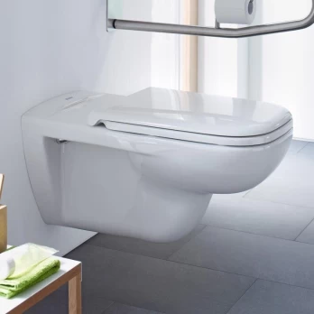 Pakabinamas unitazas Duravit D-Code neįgaliesiems