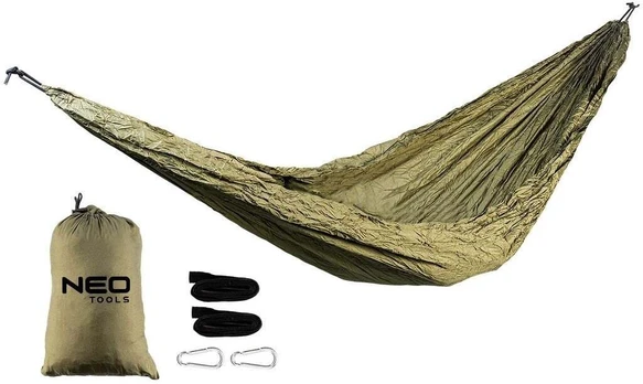 Neo Tools Neo Hamakas (Hammock 330 x 140 cm komplektas)