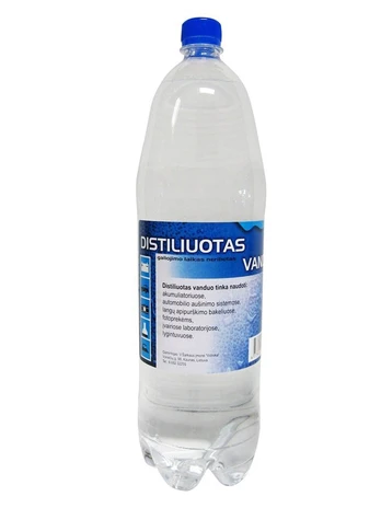 Lyginimo vanduo distiliuotas 1L