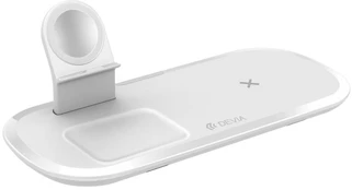 Belaidis įkroviklis Devia Smart Series, USB Type C/Qi kaina