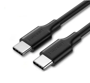 Kabelis UGREEN US286 USB C-C 1m 60W Juodas
