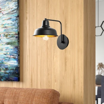 Šviestuvas sieninis Opviq Berceste 181BLACK-A, 40 W, E27