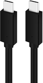 Kabelis PLATINET USB-C - USB-C 1m 5A 100W kaina