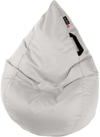 Sėdmaišis Splash Drop Silver Pop Fit, sidabro, 220 l