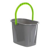 Plastikinis kibiras YORK, stačiakampis 10 L kaina